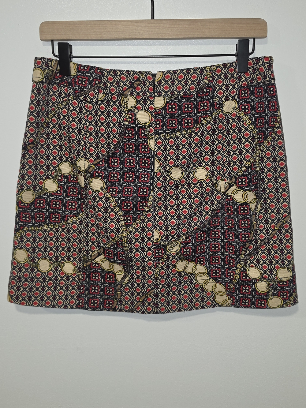 Ivy Jane 100% Cotton Boho Geometric Patterned Multicolor Mini Skirt Size 4 - Picture 5 of 11